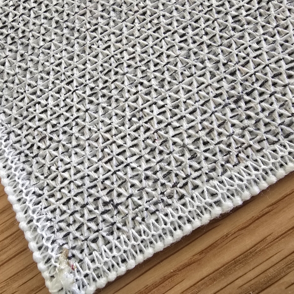 Blue and Cream Patterned Rug Set - Picture 4 of 8